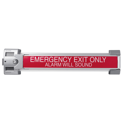 Exit Device Satin Aluminum Clear Anodized