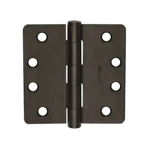 Steel Standard Weight Full Mortise Hinge x RC Oil Rubbed Dark Bronze