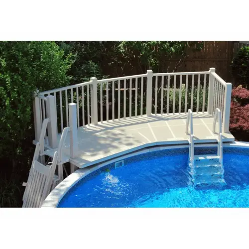 Vinyl Works Canada FD-T 2008 Model-taupe 5'x13.5' Resin Fan Deck System