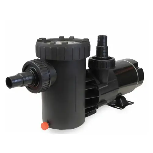 E71-ii Horizontal Discharge Above Ground Pool Pump 1.5hp 115v Black