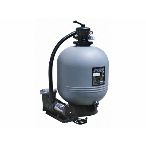 Waterway Plastics 522-5357-6S 22" Sand Filter System With 2 Speed Hi-flo Ii Pump