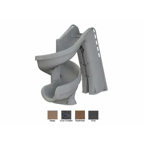 S.R. SMITH 640-209-58123 Sandstone Helix2 360 degree Pool Slide