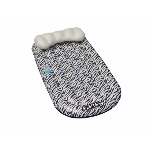 Wildthings Zebra Print Floating Pool Mattress