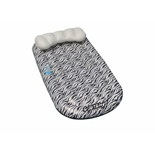 Wildthings Zebra Print Floating Pool Mattress