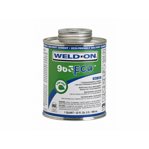 Weld On 14596 Pt 905eco Blue Medium Body Pvc Cement