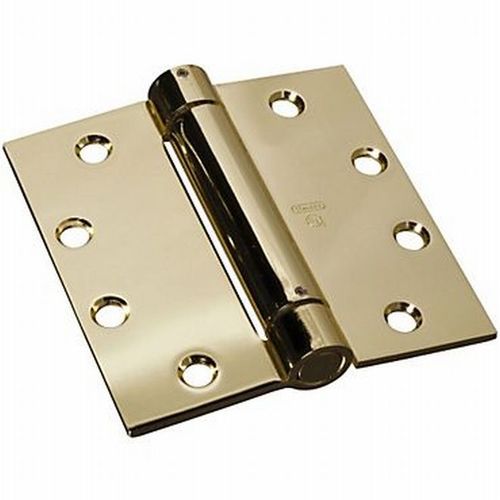 Stanley Security Solutions 2060R43 4" x 4" Spring Hinge # 422110 Bright Brass Finish