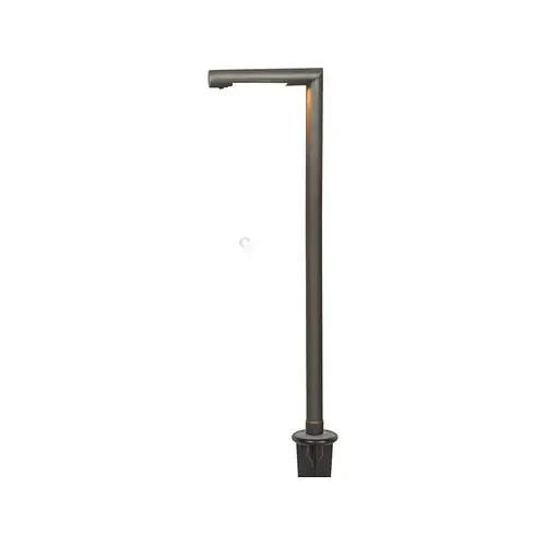 OLDCASTLE ARCHITECTURAL 70551390 6 1/2" X 1" X 21 7/8" Ts-b306 Low Voltage Landscape Modern Path Light 12v 2w Led Brown