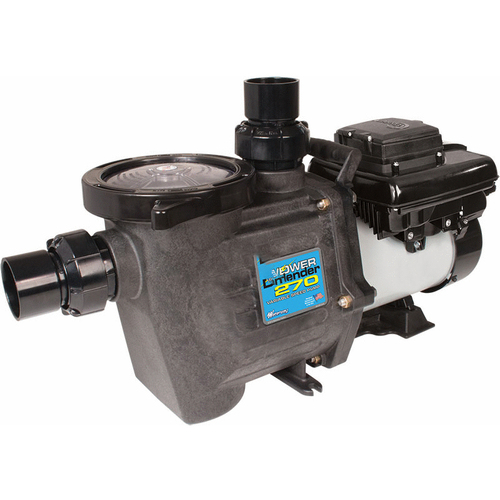 Waterway Plastics PD-VSC270 Power Defender 270 Variable Speed Pump 2.7hp 230v Black