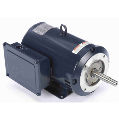 5hp 230v 184jm 3520rpm 1ph Odp Motor Dark Blue