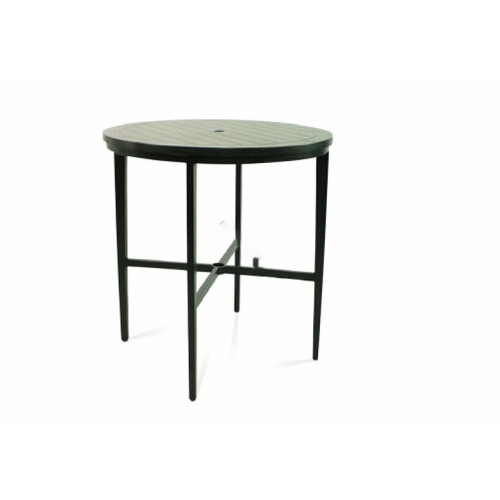 Plank & Hide Co. 14318 Wenge Adeline 42" Round Pub Table