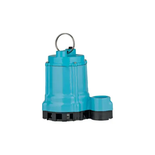 Little Giant 509208 9en-cim .4hp 115v Blue Effluent Pump W/ 30' Cord