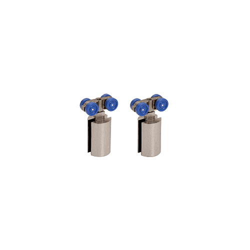 Brushed Nickel Hydroslide Sliding Door Hanger Kit