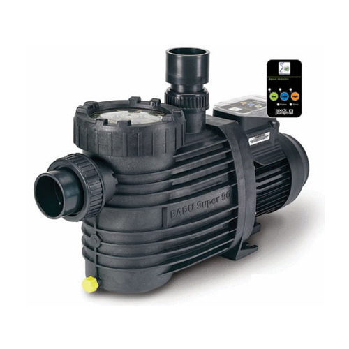 1hp 208-230v 3sp Badu Ecom3 Pump Black