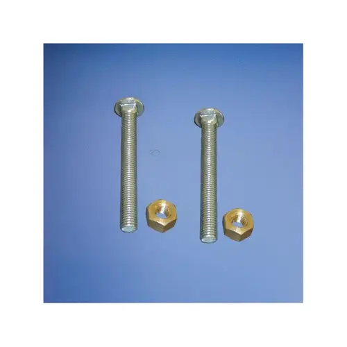 STREAMLINE POOL PRODUCTS LLC SF141 5/8" X 5.5" Zinc Plated Steel Board Bold With Nut