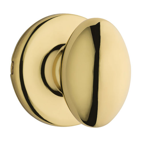 Aliso Half Dummy Knob, Bright Polished Brass