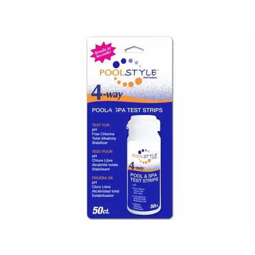 PoolStyle PS031 50ct 4-way Test Strip