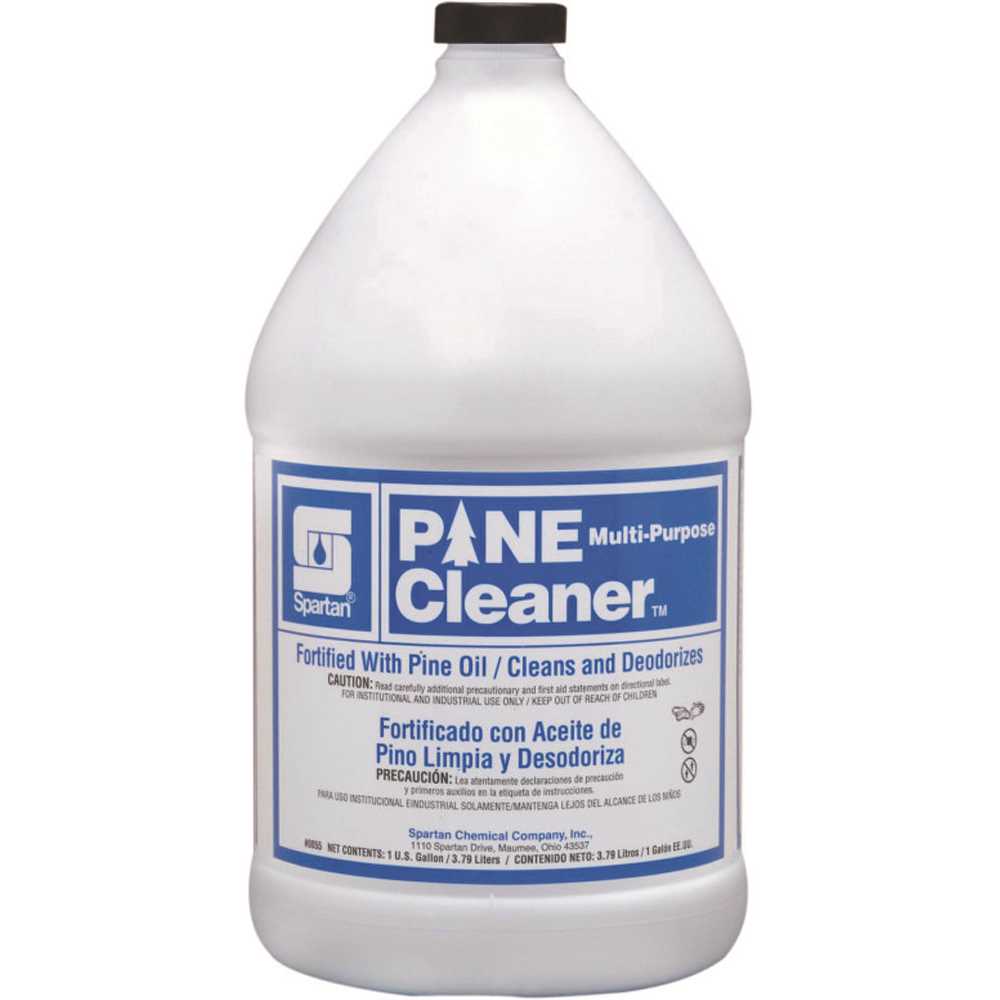 Spartan Chemical 005504 PINE 1 Gallon Pine Scent Multi-Surface Cleaner Green