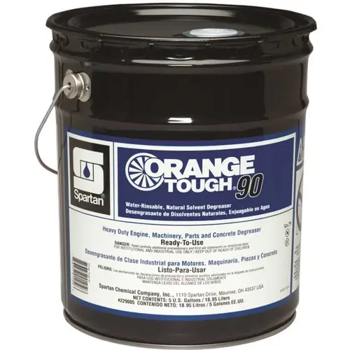 Orange Tough 229005 90, 5 Gallon Orange Scent Industrial Degreaser