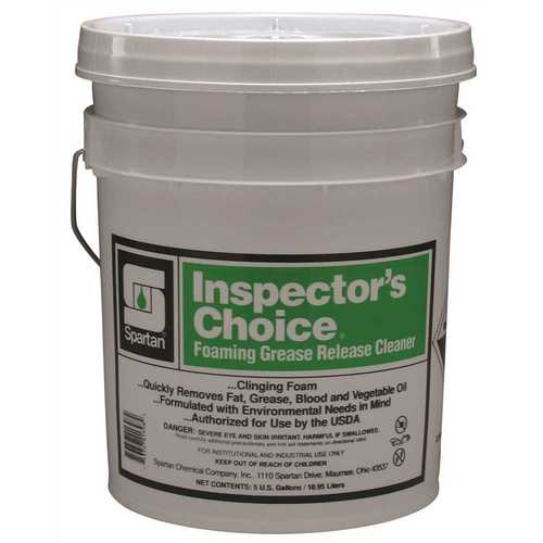 Inspector's Choice 304505 5 Gallon Food Production Sanitation Cleaner