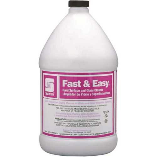 SPARTAN CHEMICAL COMPANY 326204 Fast & Easy 1 Gallon Floral Scent Multi-Purpose Cleaner