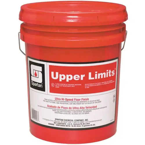 Upper Limits 409005 5 Gallon Floor Finish Milky White