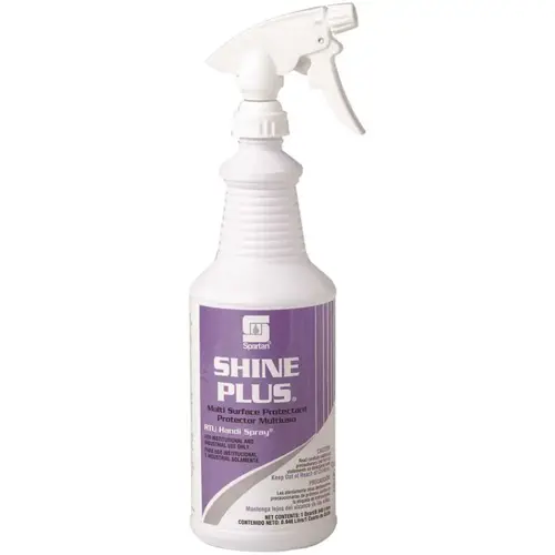 Shine Plus 1 Quart Floral Scent Multi-Surface Protectant White