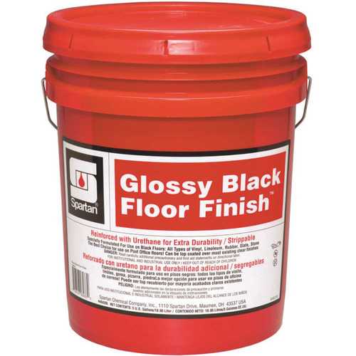 5 Gallon Glossy Black Floor Finish