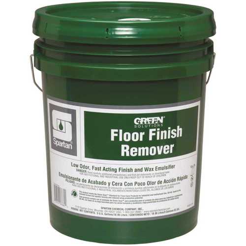 Green Solutions 5 Gallon Floor Finish Remover Clear