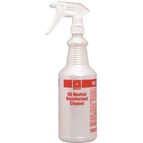 Clean On The Go 32 oz. Silk/Sleeve Neutral Spray Bottle