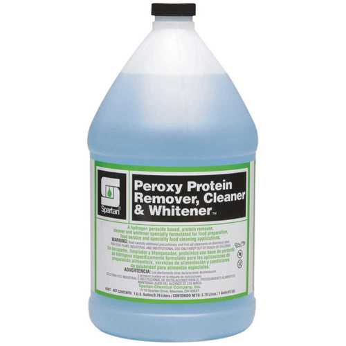 Spartan Chemical 382104 Peroxy Protein Remover, Cleaner & Whitener 1 Gallon Food Production Sanitation Cleaner