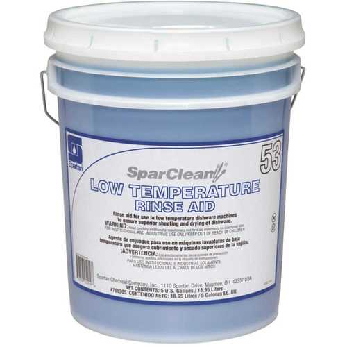 SparClean 5 Gallon Low Temperature Rinse Aid