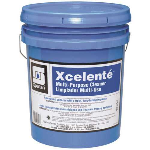 SPARTAN CHEMICAL COMPANY 001905 Xcelente 5 Gallon Fresh Lavender Scent