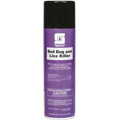 Spartan Chemical 690500 17.5oz. Aerosol Can Bed Bug and Lice Killer