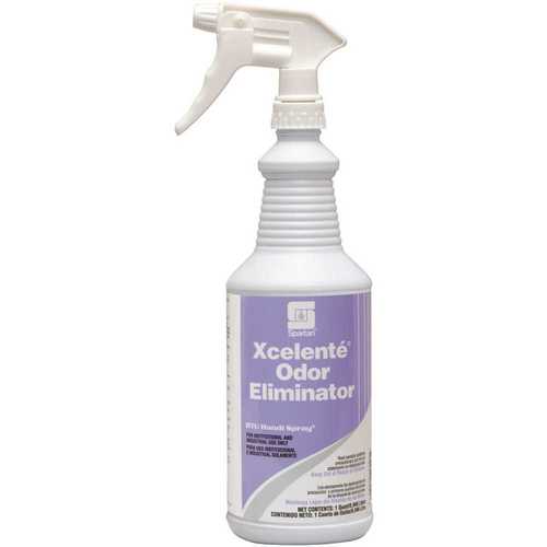 Spartan Chemical Co. 305303 Xcelente Odor Eliminator RTU Handi Spray 1 Quart Fresh Lavender Scent Air Neutralizer