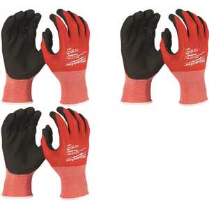 MILWAUKEE Cut 3 Dipped Gloves - M 