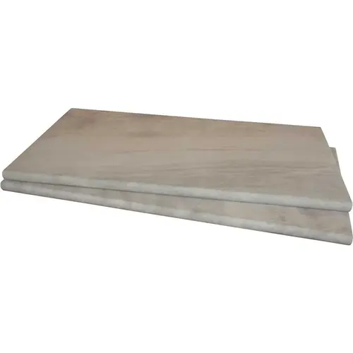 13 in. x 24 in. Praia Grey Matte Porcelain Pool Coping (26 33 sq. ft./Pallet) - pack of 26