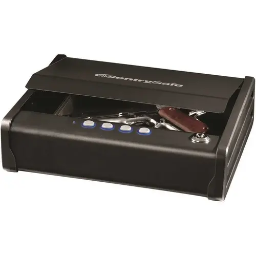 SentrySafe QAP1E 0.08 cu. ft. Quick Access Digital Pistol Safe Black