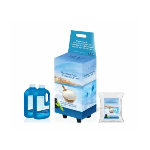 AquaFinesse 12002678 Dead Sea Experience Kit W/ Hot Tub Water Solution