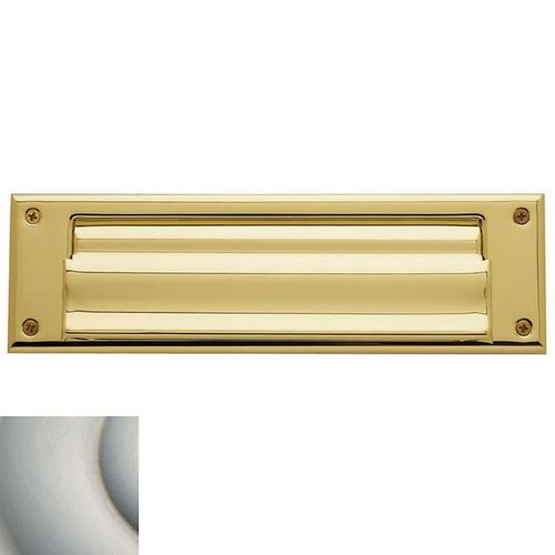 Letter Box Plate Lifetime Satin Nickel Finish