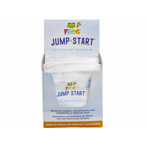 King Technology 01-14-6012 1.05 Oz Frog Spa Jump Start White