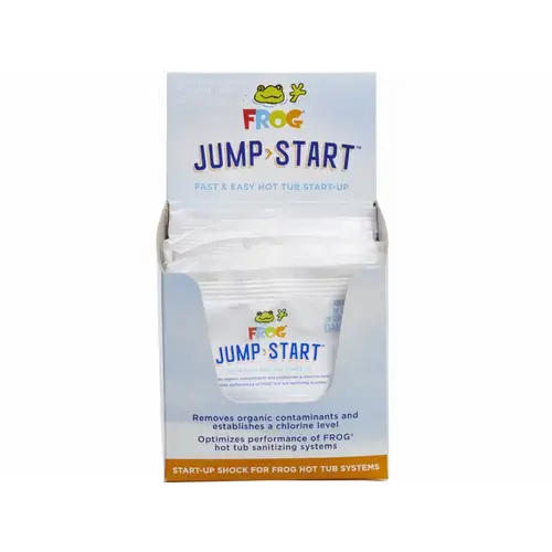 King Technology 01-14-6012 1.05 Oz Frog Spa Jump Start White