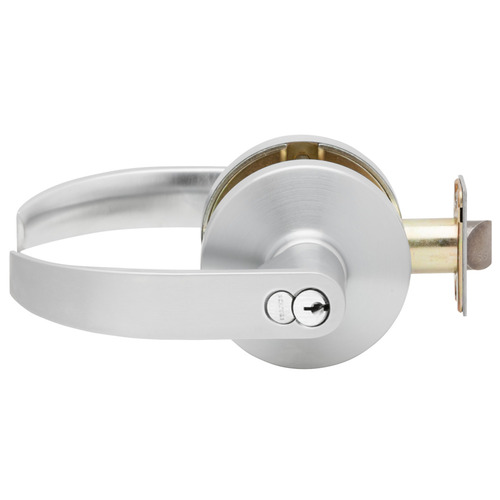 Cylindrical Lock Satin Chrome