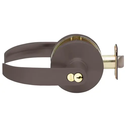 Cylindrical Lock Dark Oxidized Satin Bronze Oil Rubbed