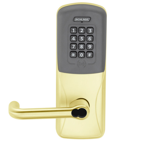 Electric Mortise Lock Bright Brass