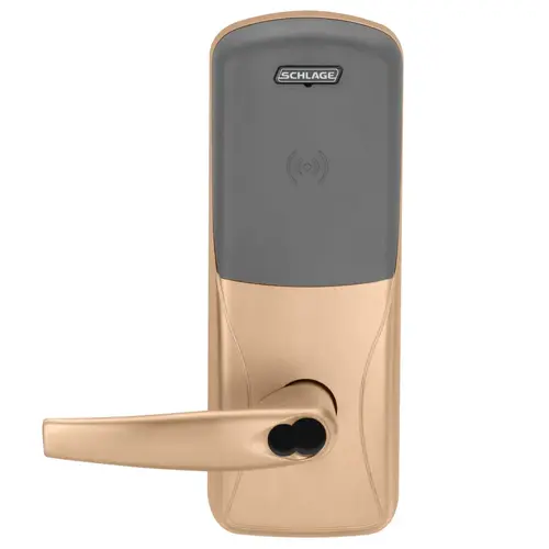 Electric Mortise Lock Satin Bronze Clear Coated