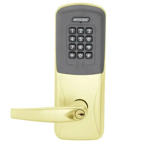 Standalone Classroom Lockdown Solution Bright Brass