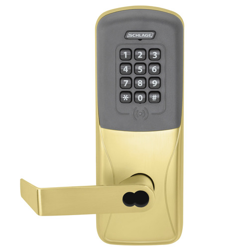 Standalone Classroom Lockdown Solution Satin Brass