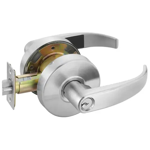 Cylindrical Lock Satin Chrome