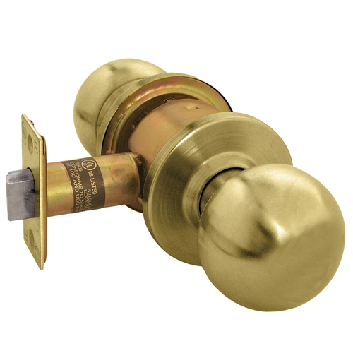 Cylindrical Lock Satin Brass