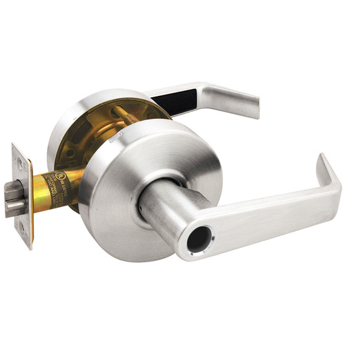 Cylindrical Lock Bright Chrome